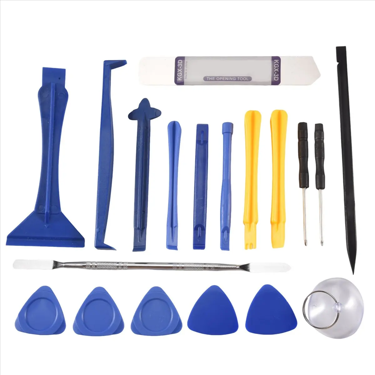 AA80 19 pcs 1 Sets Opening Repair Tools Laptop Phone & Screen Disassemble Tools Set Kit For For Cell Phone Tablet PC