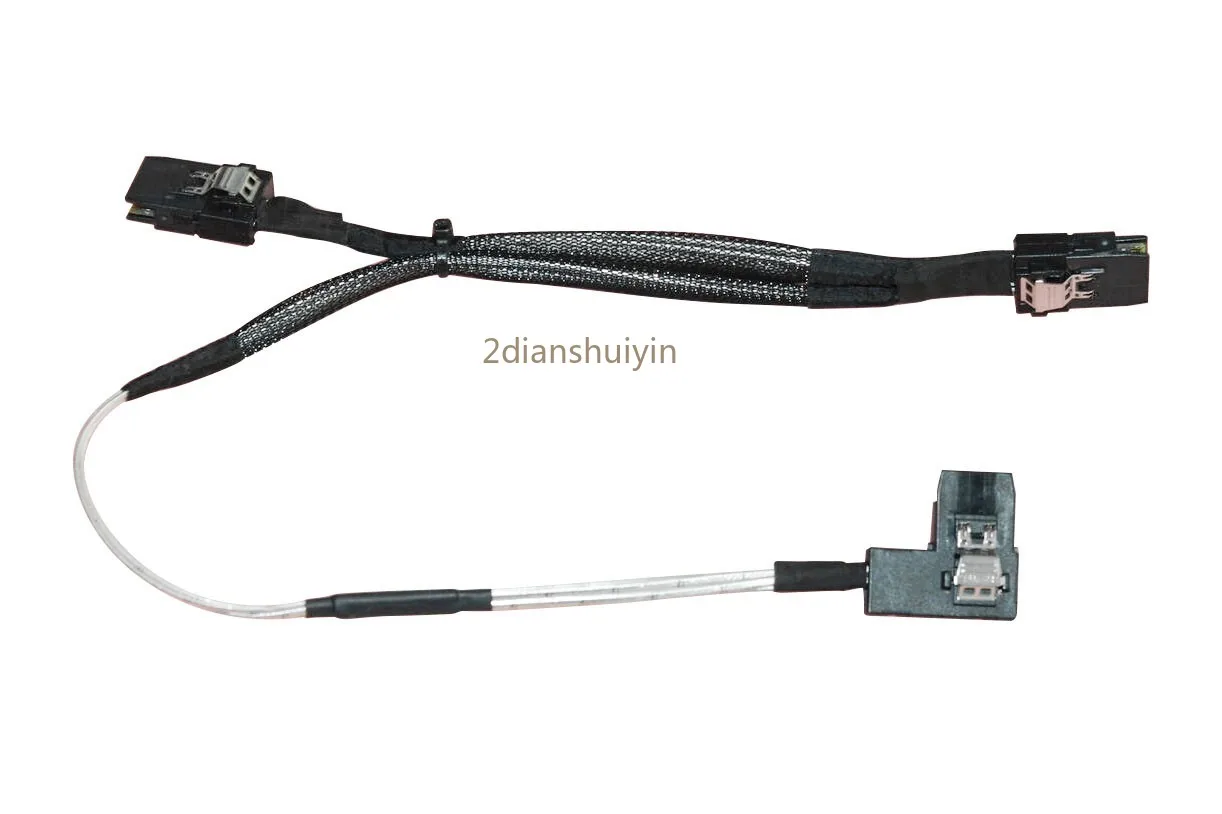 For SAS Cable Dell PowerEdge R410 SFF-8087 for 2xSFF-8087 riser for BP C069M