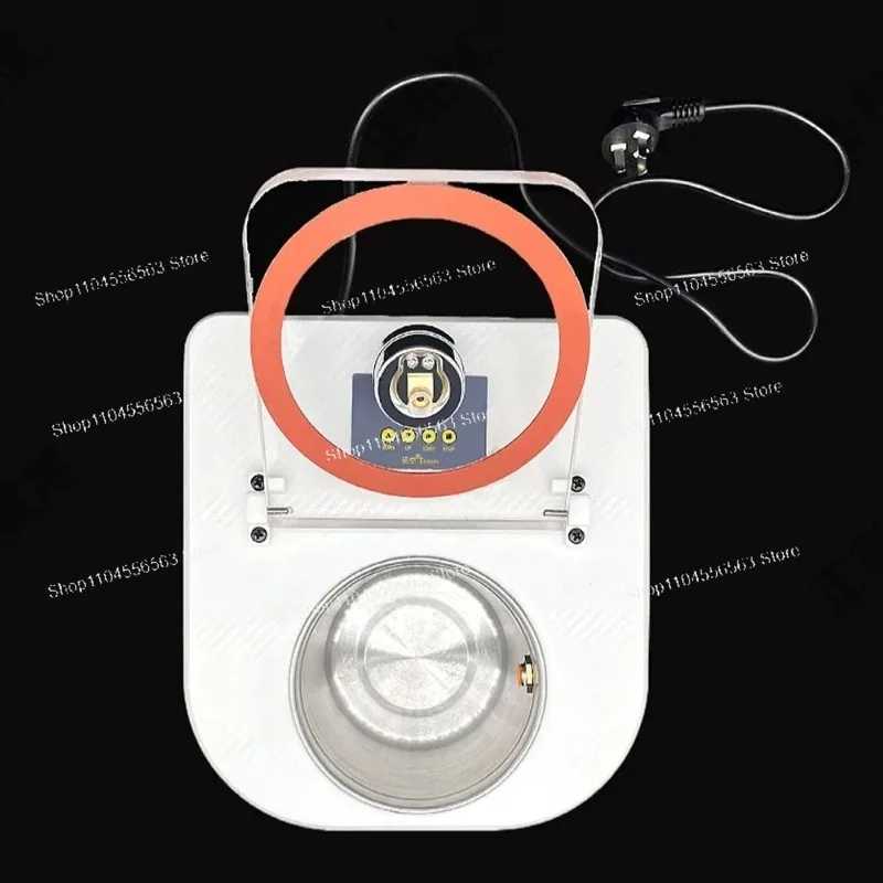 AC 220V Intelligent Vacuum Defoamer with Digital Display, for Silicone Epoxy and DIY Crafts Compatible with Vacuum Chambers