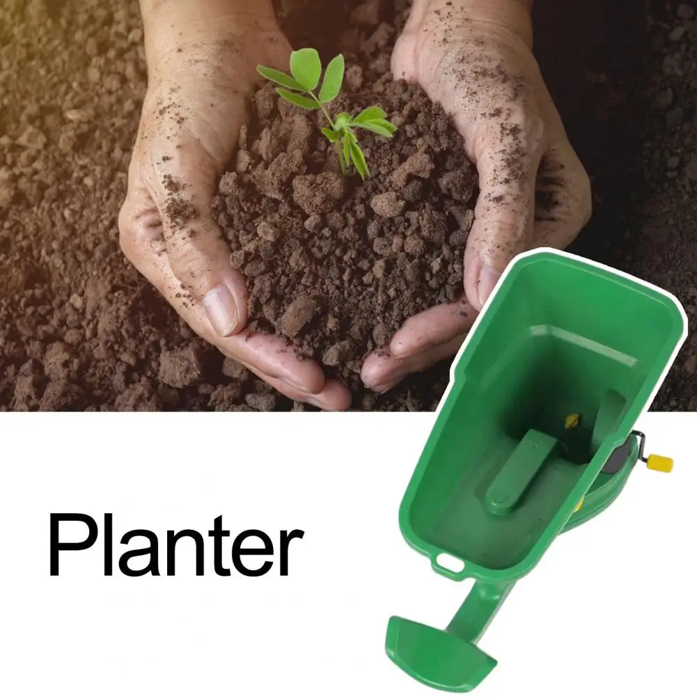 Portable Garden Spreader Handheld Planter 1.5l Portable Gardening Spreader 5-gear Energy-saving Seeder Capacity Lawn Farm