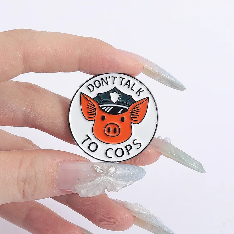 المينا دبابيس الكرتون الحيوان لطيف أصبع شريف بروش الملابس ظهره اكسسوارات شارة دبوس شارات دبابيس معدنية لحقائب الظهر