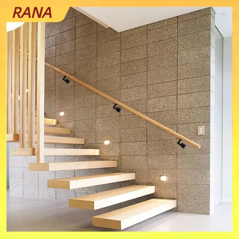 

RANA 4 Pcs Adjustable Handrail Brackets, Stair Railing Brackets , Hand Rail Brackets For Stairs, Wall Mounted Brackets