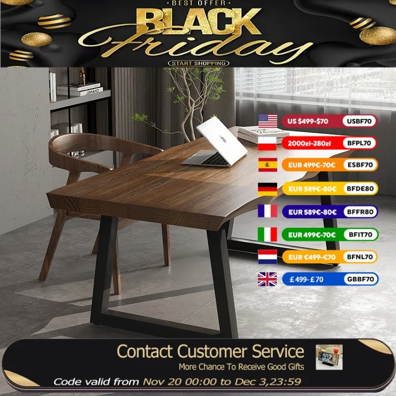 

Дизайнерские современные столы для домашнего офиса, большие эстетические деревянные большие письменные компьютерные столы, стоячие кабинет, офисная мебель Scrivania