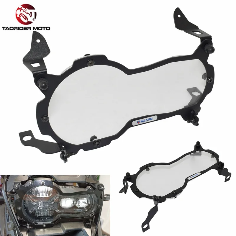 waase Front Headlight Grille Guard Cover Protector For BMW R1200GS R1250GS LC ADV R 1250 1200 GS Adventure GSA 2013-2023
