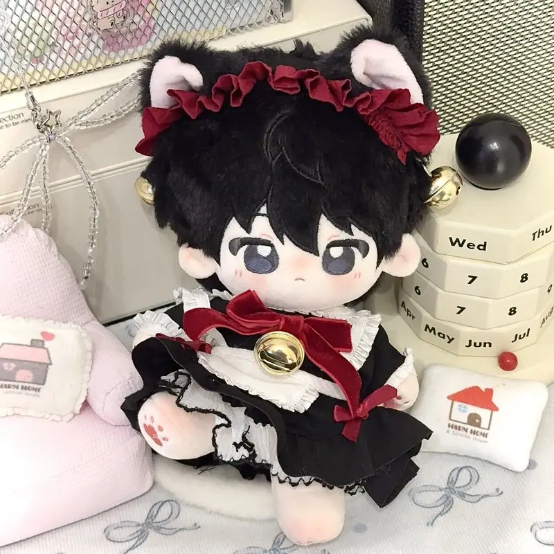 

In Stock 20cm Doll Clothes Plush Doll Outfits Cute Costumes For Boy Girl Dolls Kawaii Gift Cosplay Dress Up No Doll Included