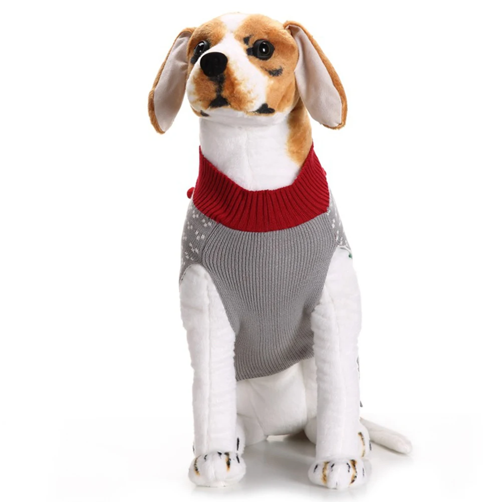 

Pet Clothes Puppy Clothing Holiday Sweaters for Dogs Big Outfits Knitted Coats Warm Kitten Costumes Cotton