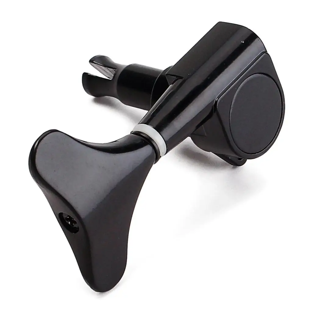 Sealed Closed Machine Heads Tuner Black Guitar Bass Tuners Alloy Accessories for Acoustic Electric Guitar