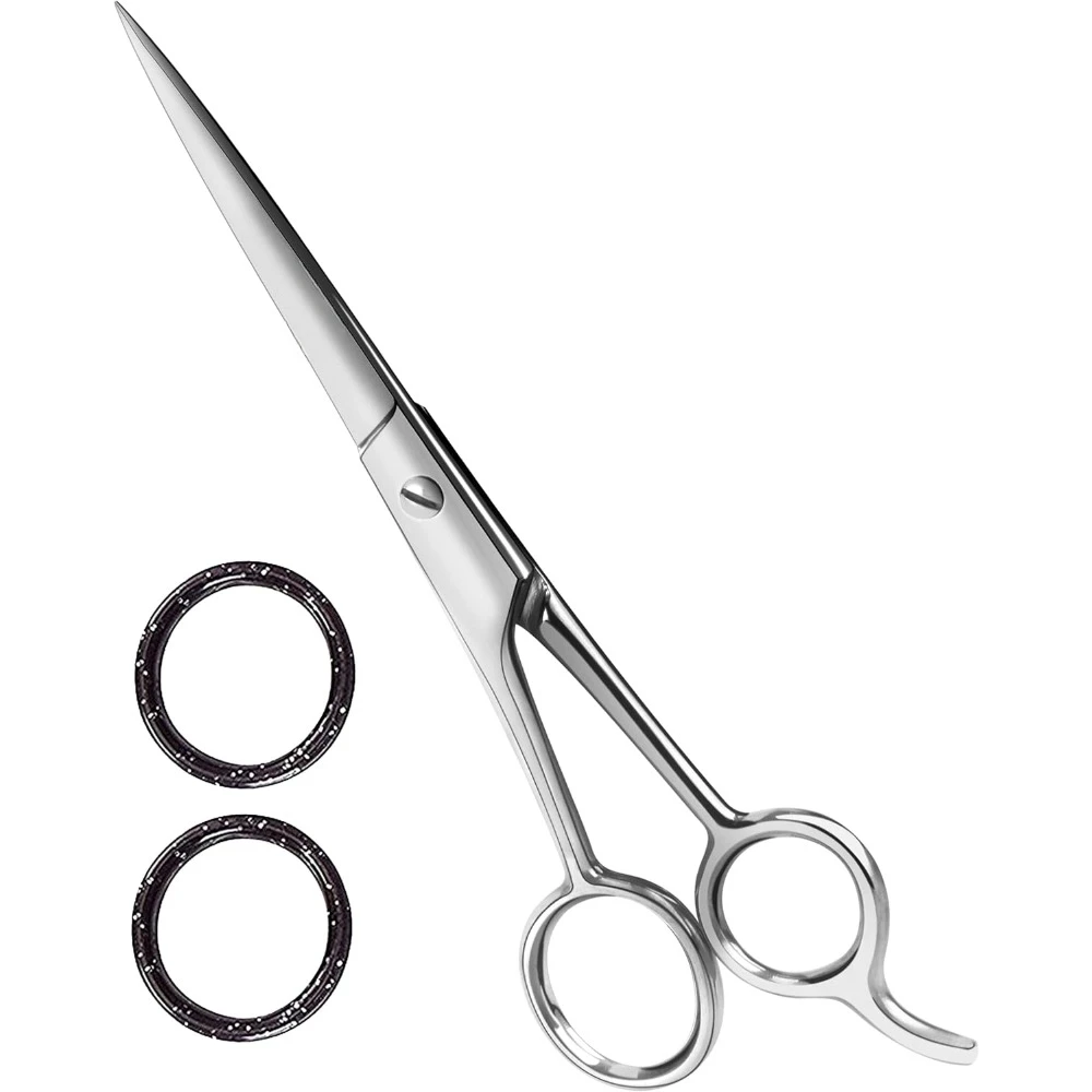 

Hair Cutting and Hairdressing Scissors 6.5 Inch, Premium Stainless Steel Shears with Smooth Razor and Sharp Edge Blades