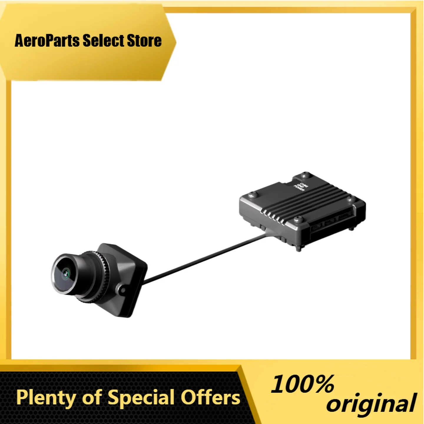 AeroPartsCaddxfpv Infra V2 FPV Analog Night Vision Matte Camera For RC Drone