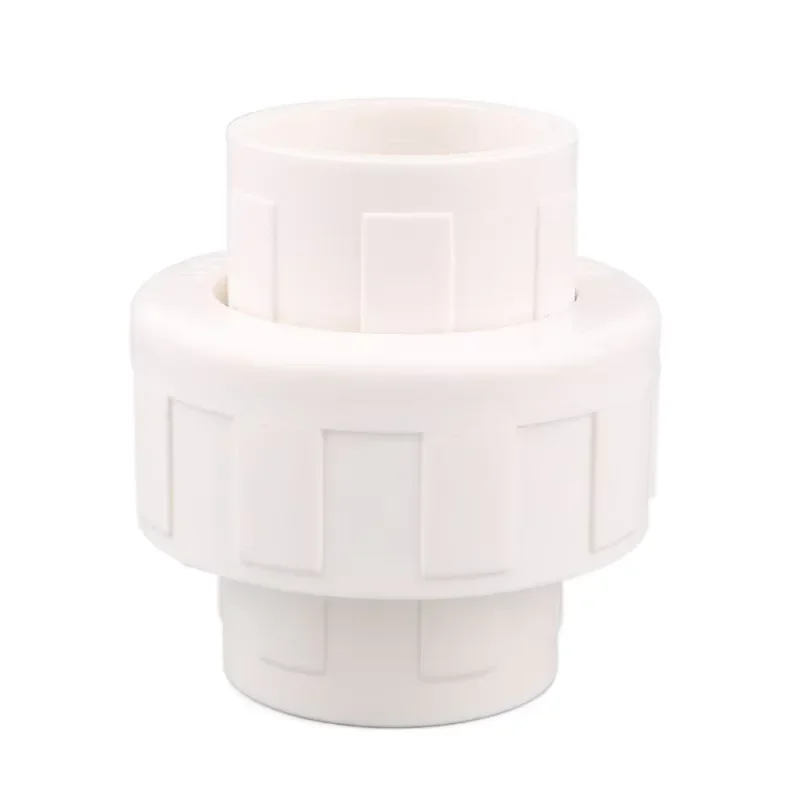 1-10pcs Inner Diameter 20~110mm PVC Union Connector Garden Irrigation Water Pipe Fittings Home DIY Aquarium Fish Tank Tube Joint