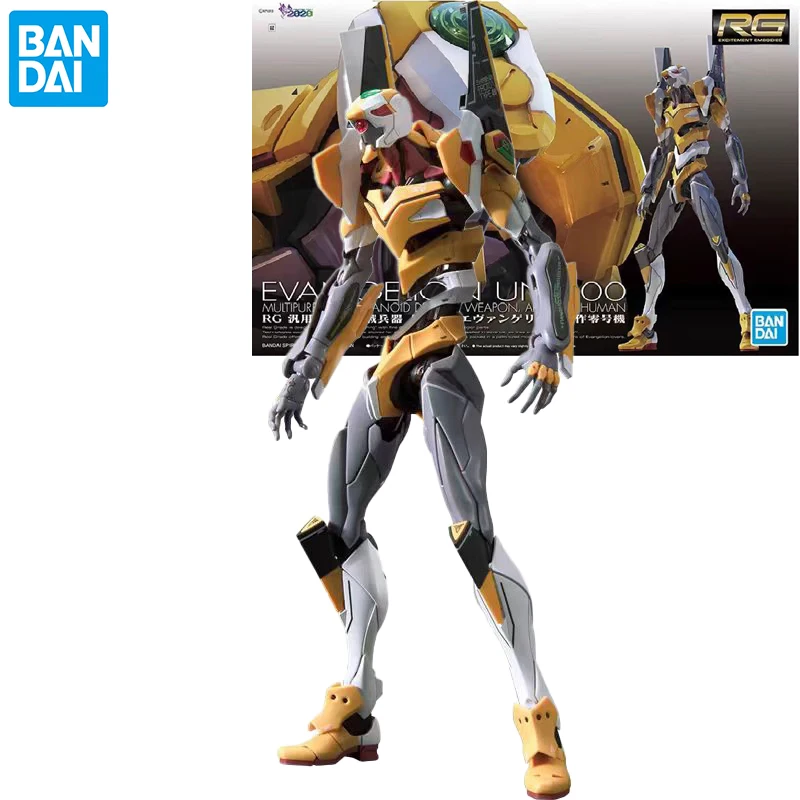 Bandai RG Eva-00 Evangelion Unit 00 Gift Toy Collection for Kids Action Figure Model Anime Doll Figures Unisex 1/144