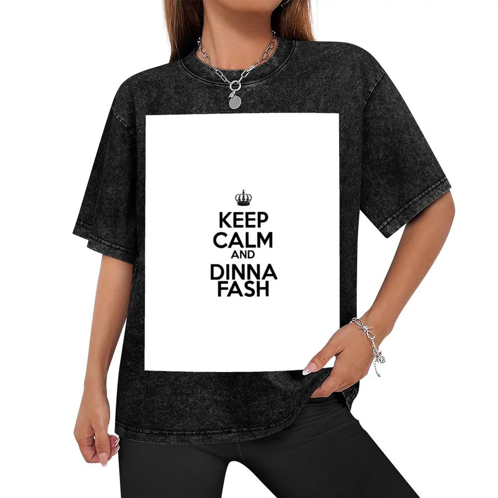 Keep Calm and Dinna Fash T-Shirt graphic shirts kawaii clothes tshirts personalised essential t shirt mens plain t shirts