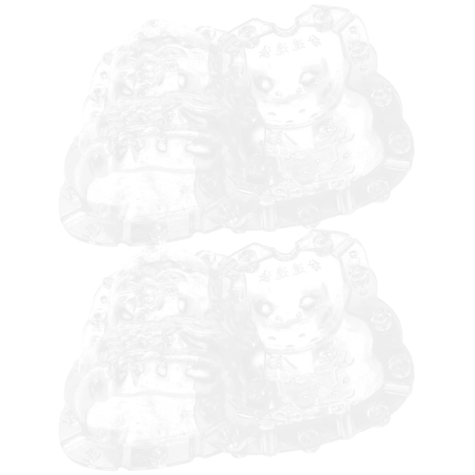 

2Pcs Fruit Shaping Mold 9cm Ginseng Fruit Melon Mold Plastic Transparent Shaping Vegetable Growing Garden Fruits DIY