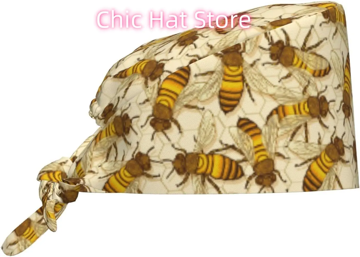 bone-de-trabalho-bees-hive-com-faixa-de-suor-confortavel-e-respiravel-ajustavel-para-homens-e-mulheres