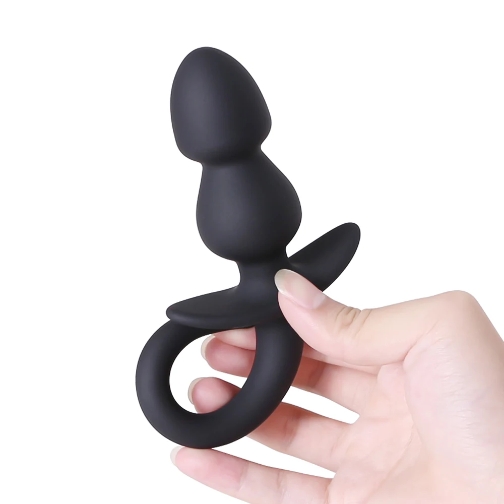 Silicone Erotic Dog Tail Anal Plug Sex Toys For Female Male Gay Puppy Tails Anal Beads Stimulator Cosplay Slave Butt Plug Fetish