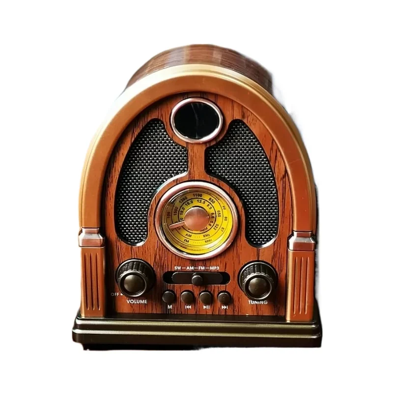 Radio FM medium wave short wave wireless bluetooth speaker card audio charging