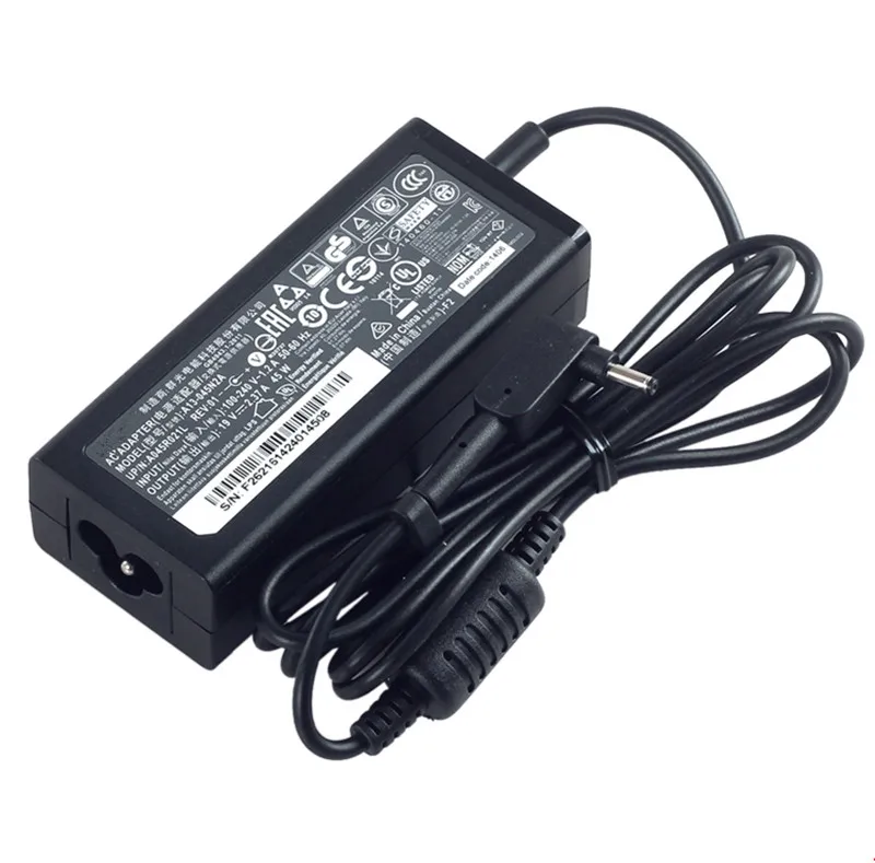 19V 2.ino A 45W 3.0*1.1mm Original Ordinateur Portable AC Adaptateur Chargeur pour Acer Aspire s7 391 V3-371 A13-045N2A PA-1450-26 Ultrabook