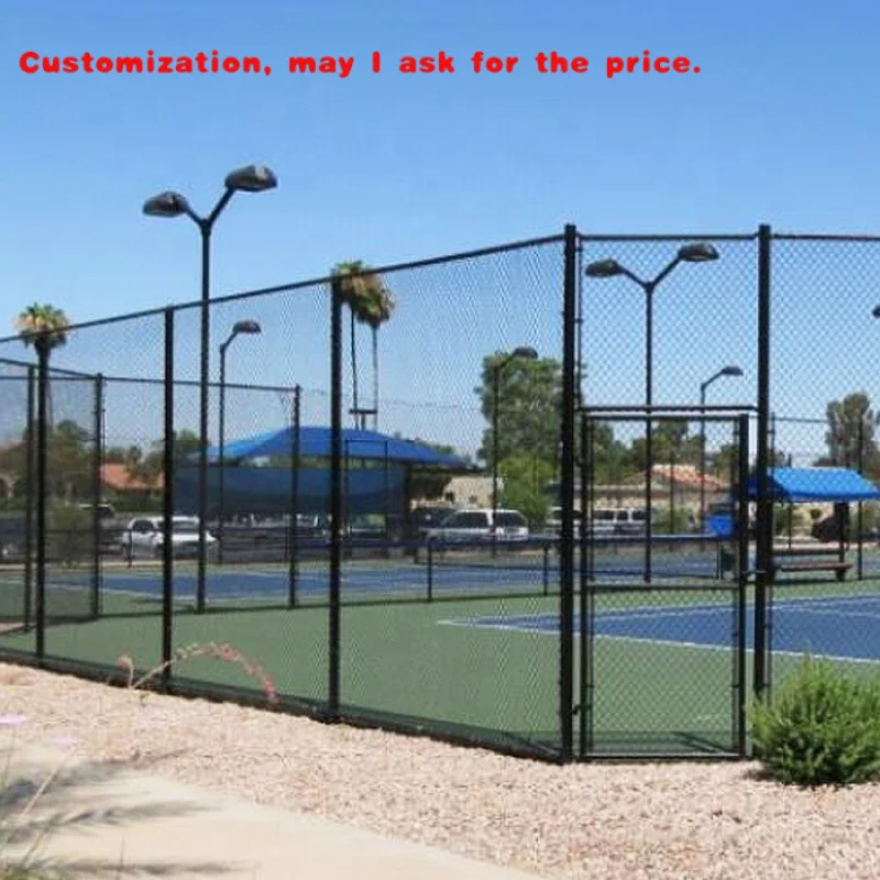 custom.Chain Link Fencing Chain Mesh Cyclone Wire/sports Field Fence School/Playground Fence