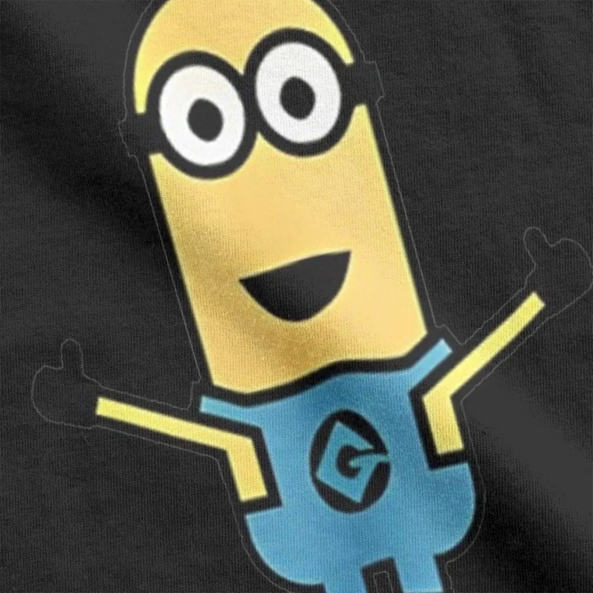 Vintage T-Shirt Minions Casual T-Shirts meme Cute Tshirt for Couple Hot Summer Y2K Retro Printed Clothes