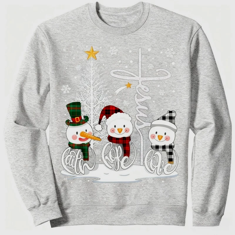 Ugly Sweater I Drink and I Know Things Funny Sweatshirt  John Faith Christian Jesu Religious Hoodie Christmas Snowman Sweater