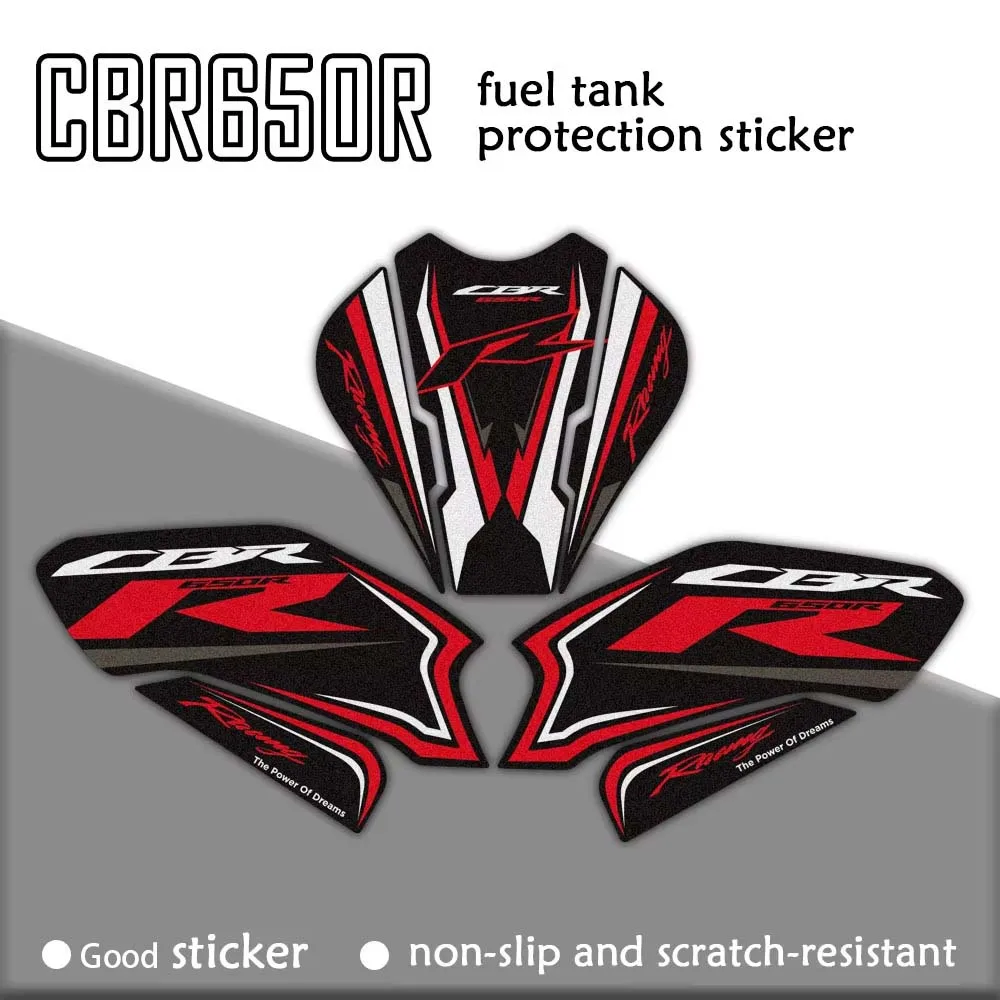 

Для cbr650r cb 650 r CB650R матовые аксессуары для мотоциклов, наклейка, комплект наклеек, защита топливного бака, противоскользящая защита CBR650R