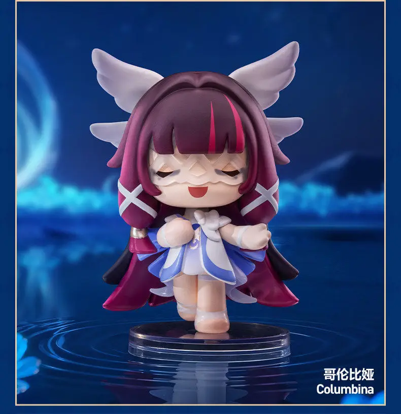 Figura Q Version do Jogo Genshin Impact, Original, Flins Durin