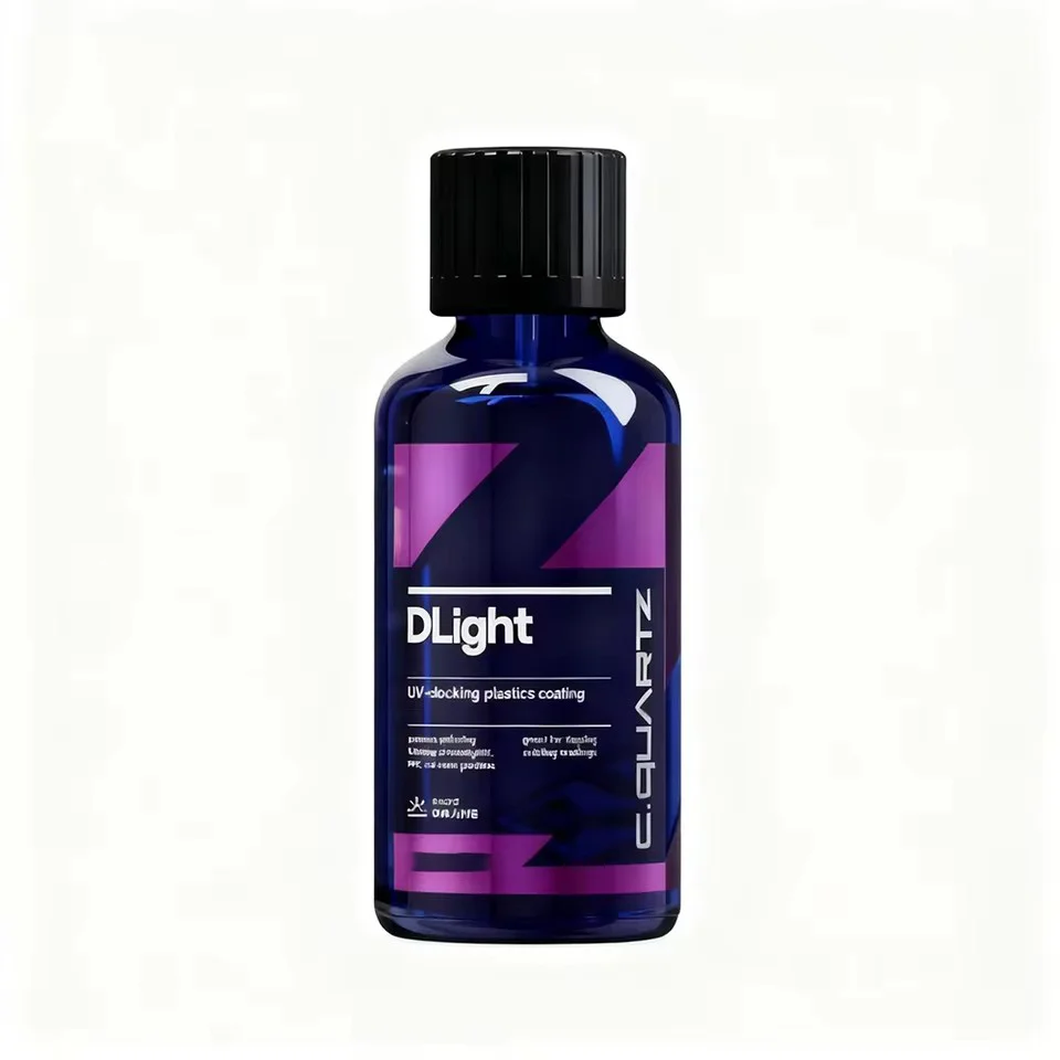 CARPRO CQUARTZ DLight UV Ceramic Coating For PPF, Headlights, Plastics & Paint Maintains Gloss Ensures Surfaces Stay Vibrant