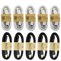 20pcs/lot 3Ft White Black Micro 5pin V8 Usb Cable Cord line For Samsung S4 S5 S6 S7 Edge J2 J3 J5 J7 htc lg android phone cable