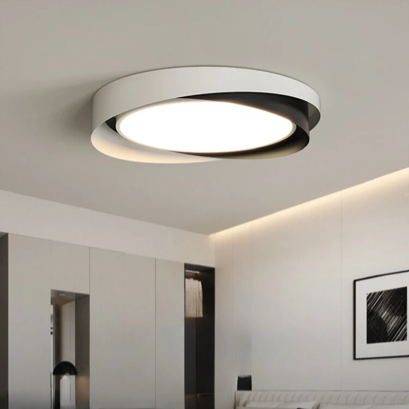 

Nordic Minimalist Circular Design Ceiling Lights Led Living Room Restaurant Bedroom Study Bar Hotel Atmosphere Top Hanging Lamps
