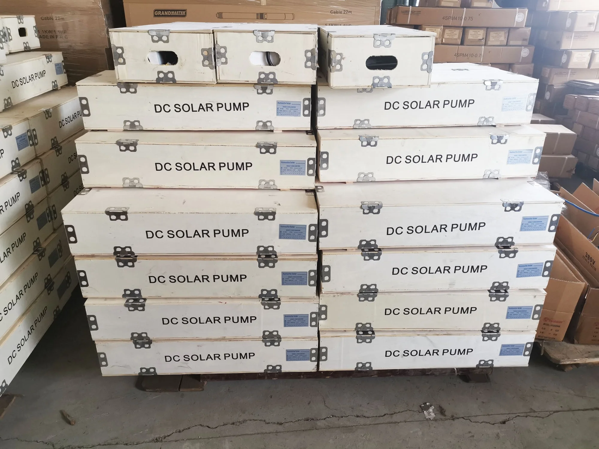 4inch 1500W 110v Energy Saving DC 2HP Solar Powered Submersible Borehole Deep Well Water Pump - Image 6