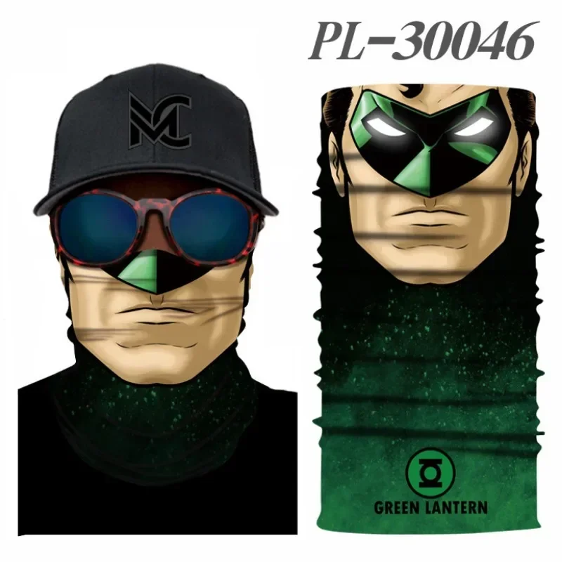 Marvel superhero around the mask cartoon digital printing seamless bandana sports quick-drying sunscreen scarf neck cover neck