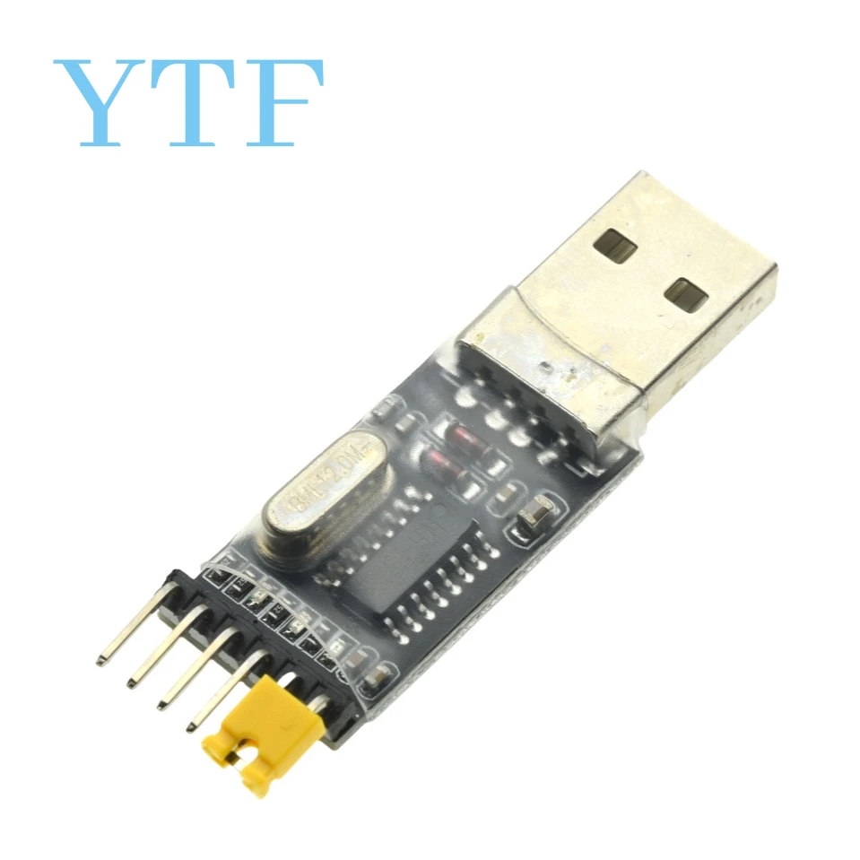Conversor USB para TTL, Módulo UART, Interruptor Tipo-C, CH340G, CH340, 3.3V, 5V