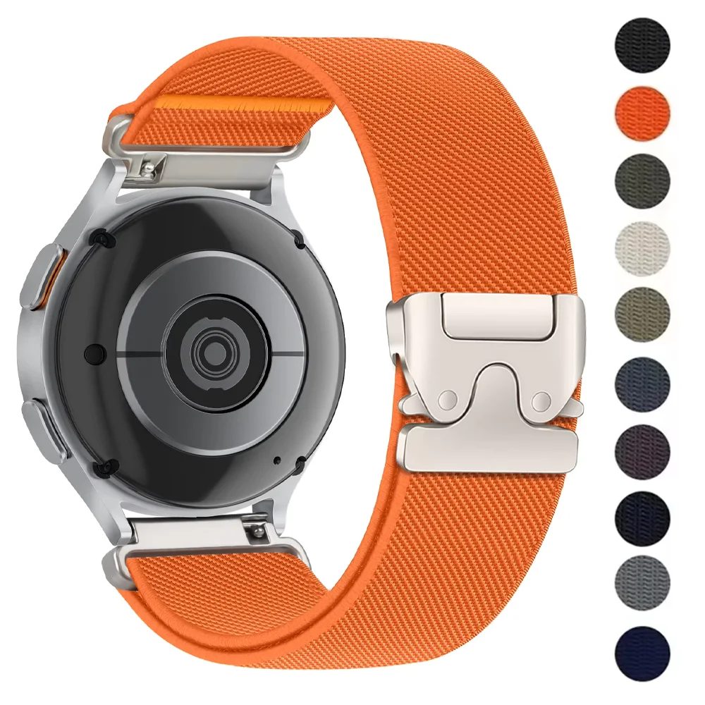 20mm 22mm Parachute Loop Strap For Garmin Forerunner 165/255/265/965 Band For Active/Vivoactive 4 5 6 Bracelet Venu 3 Watchband
