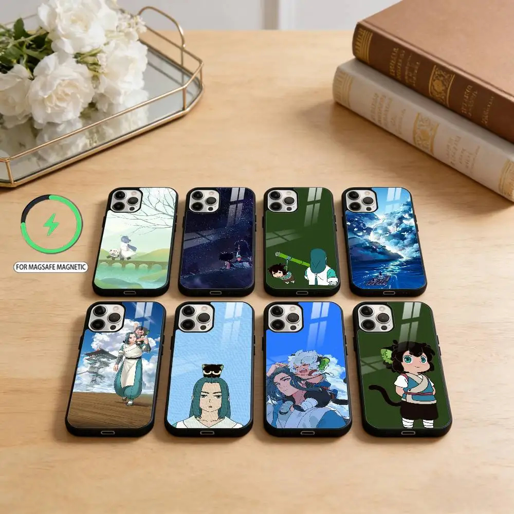 

The L-Legend of H-Hei Phone Case For iPhone17,16,15,14,13,12,11 Plus,Pro Max Magnetic For Magsafe Wireless Charging