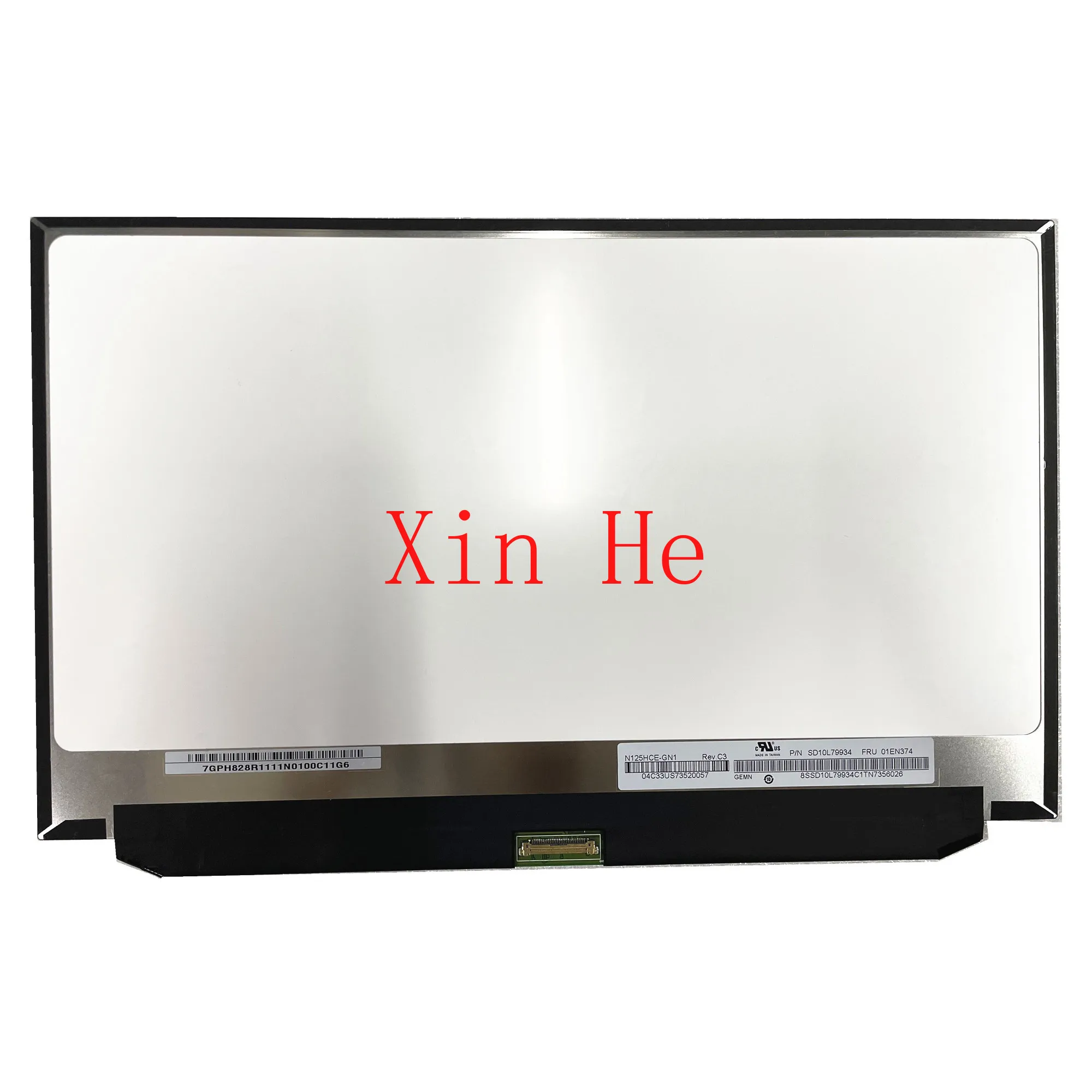 N125HCE-GN1 For Thinkpad X260 X270 X280 12.5'' Laptop LCD Screen 1920*1080 EDP 30 Pins