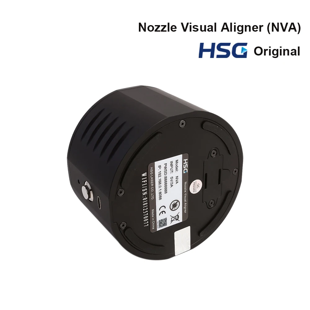 HSG Nozzle Visual Aligner (NVA) AI-Powered Laser Calibration Tool High Precision Fast Setup for Fiber Laser Cutting Machines