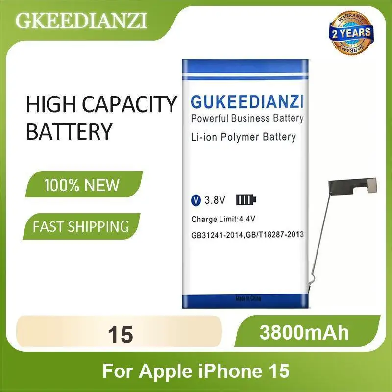 

Battery For Apple iPhone 15 Plus Pro Max High Capacity