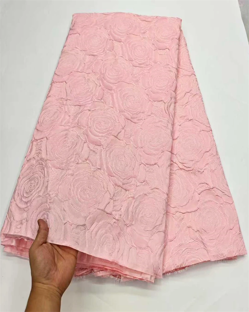 

Jacquard Lace Fabric Brocade Material for Sewing Prom Dress Fluffy Skirt Costumes