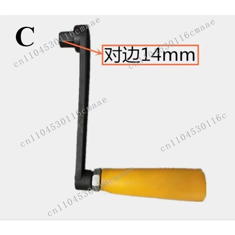 4/6/8 Vise Handle Milling Machine Vise Wrench Clamp Workbench Vise Angle Fixed Handshake 4