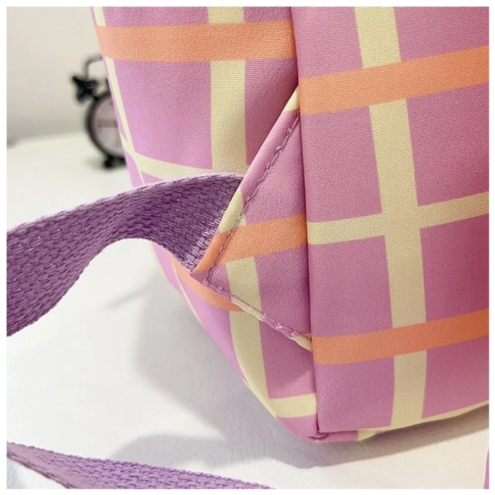 New Cartoon Capybara Backpack Breathable Large Capacity Student Schoolbag Ultra-light Nylon Book Bag