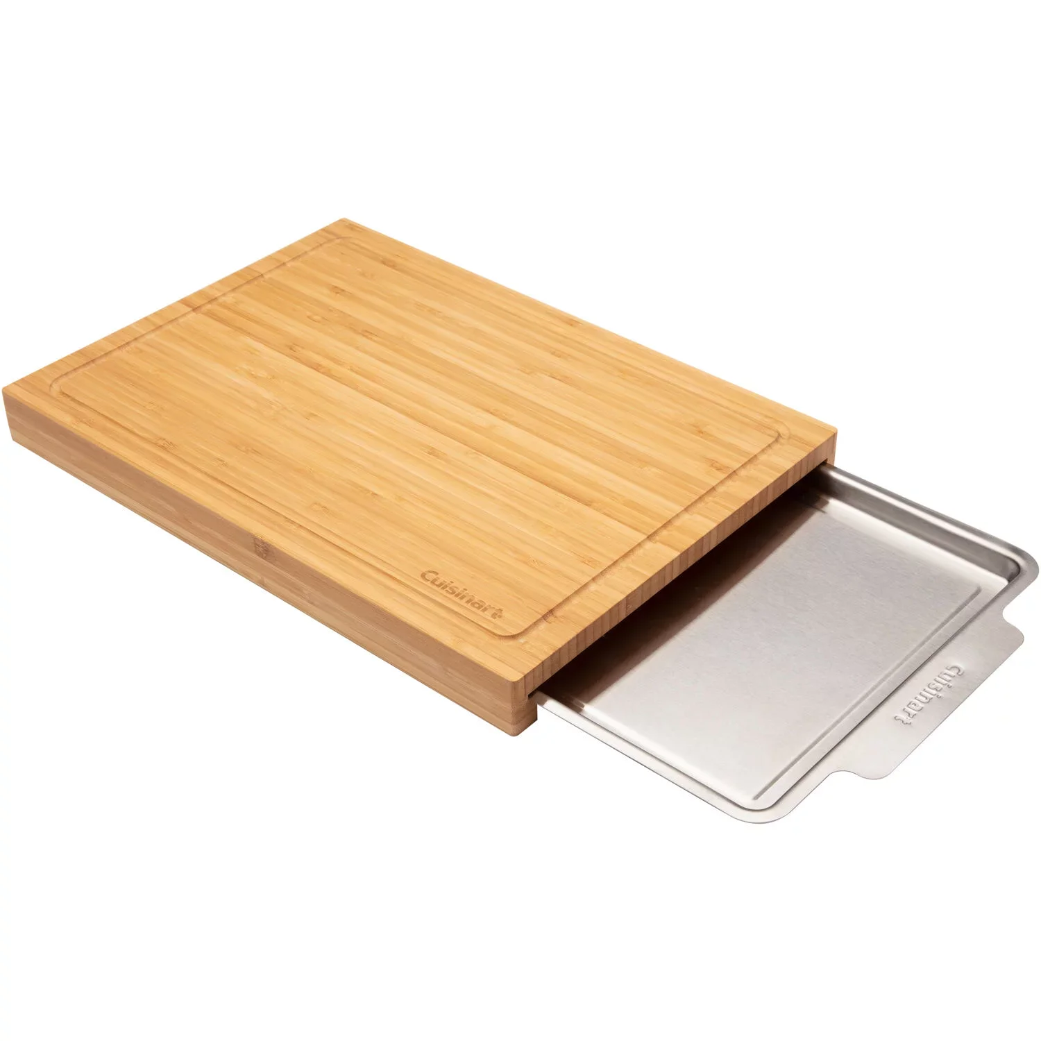 

Bamboo Cutting Board with Hidden Tray