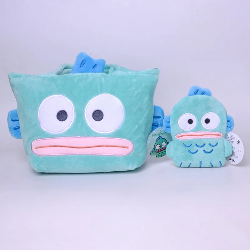 

Kawaii Hangyodon аниме мультфильм плюшевые сумки портмоне милые сумки на плечо большой емкости Kawaii ручные сумки сумка для хранения телефона