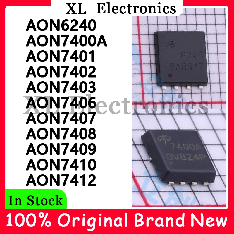 10 Pçs/lote AON6240 AON7400A AON7401 AON7402 AON7403 AON7406 AON7407 AON7408 AON7409 AON7410 AON7412 Novo Original