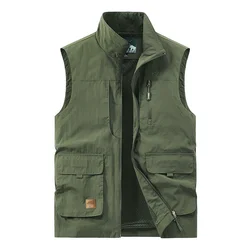 Men's Formal Vest Large Size Suit Casual Man Business Sleeveless Waistcoat Clothing Dress Social Summer Classic Vintage Gilet