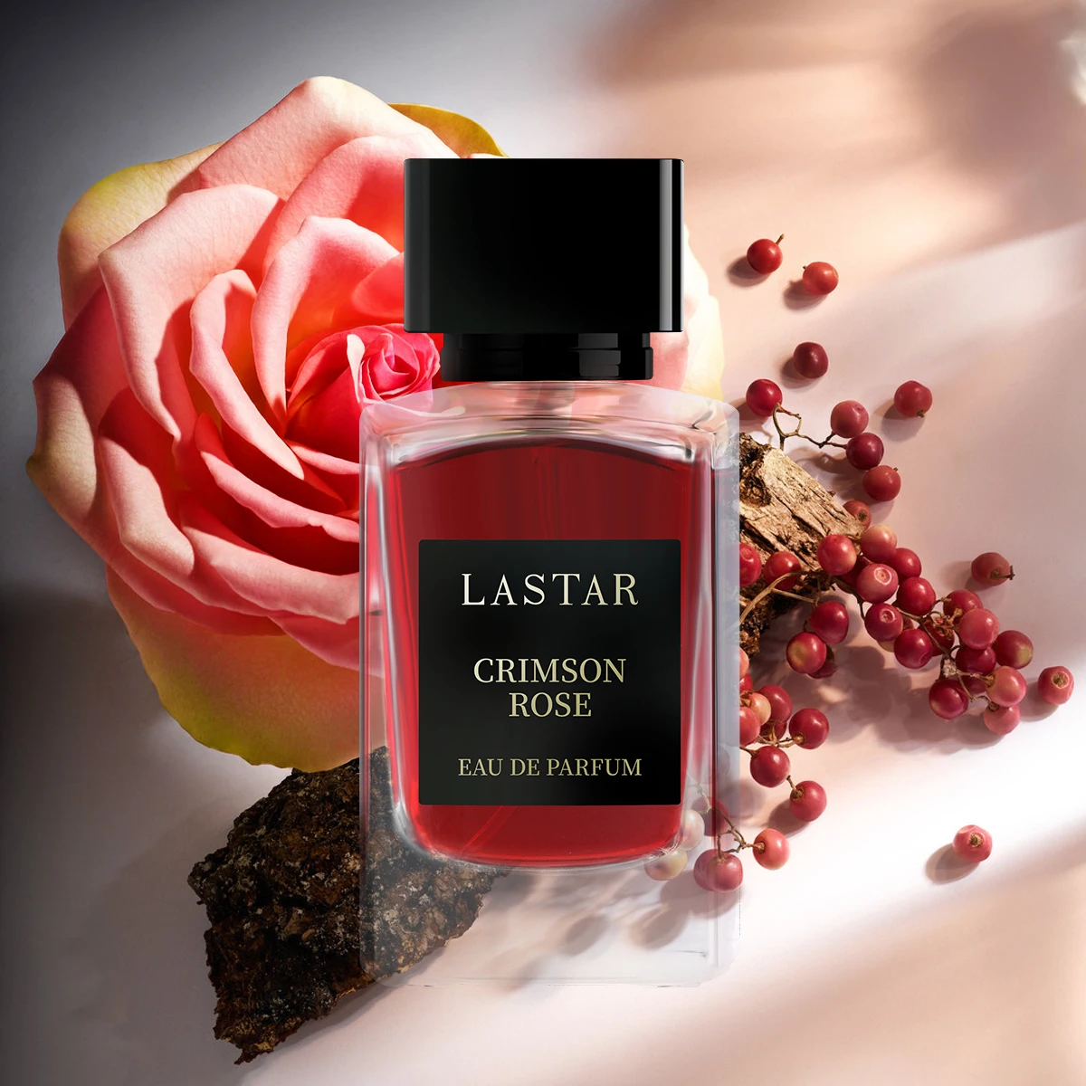 

LASTAR Rose Eau de Toilette for Women, 50ml / 1.69 fl oz. Easy to reapply anytime to showcase your charm. Perfect for commuting, dates and as a festive gift.