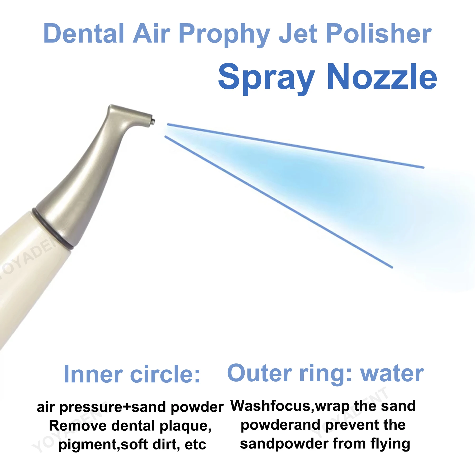 

Dental Air Prophy Jet Polisher Spray Nozzle Tooth Whitening Cleaning Dentistry Instrument Accessories