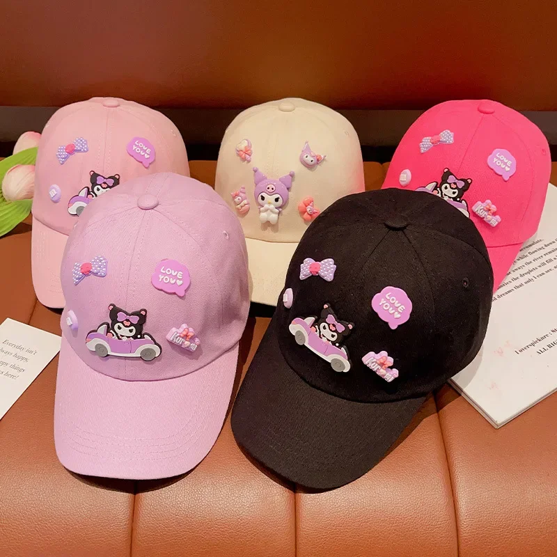 Anime Cute Big Kids berretto da Baseball regolabile Sanrio Cartoon cappello da Baseball per ragazze