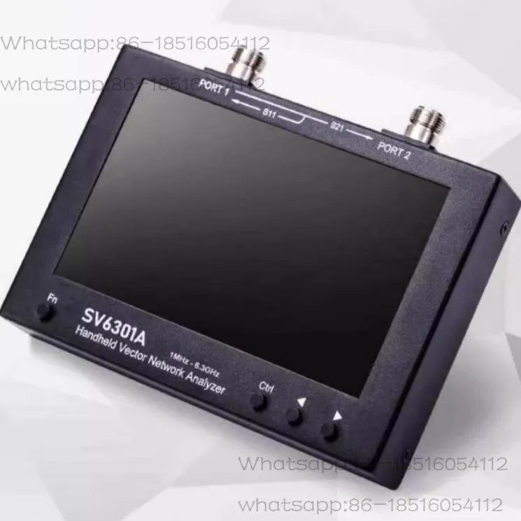 Handheld Vector Network Analyzer and Standing Wave Ratio Tester 1M-6.3GHz7 Inch Touch Screen SV6301A