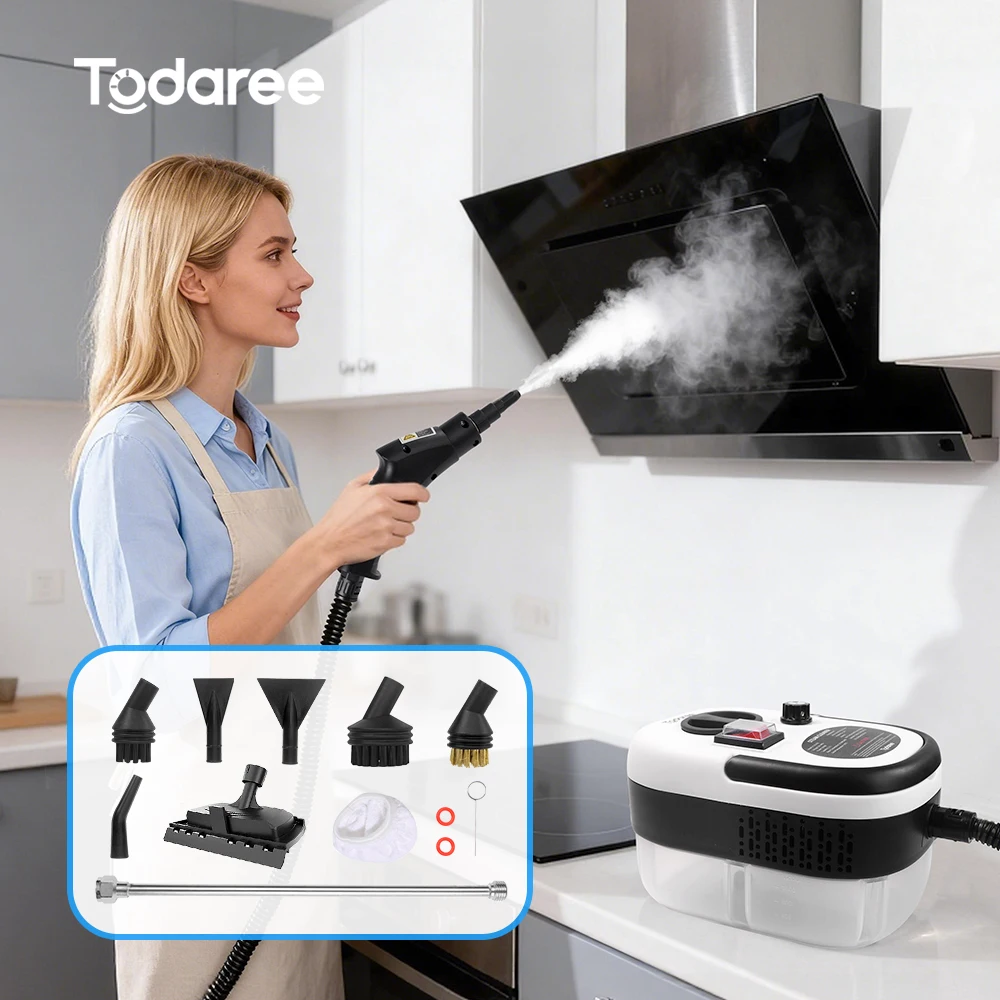2500W Multi Function Steam Cleaners High Temperature Pressure Handhold Steam Cleaners Easy Clean Household Tool Kitchen Clean