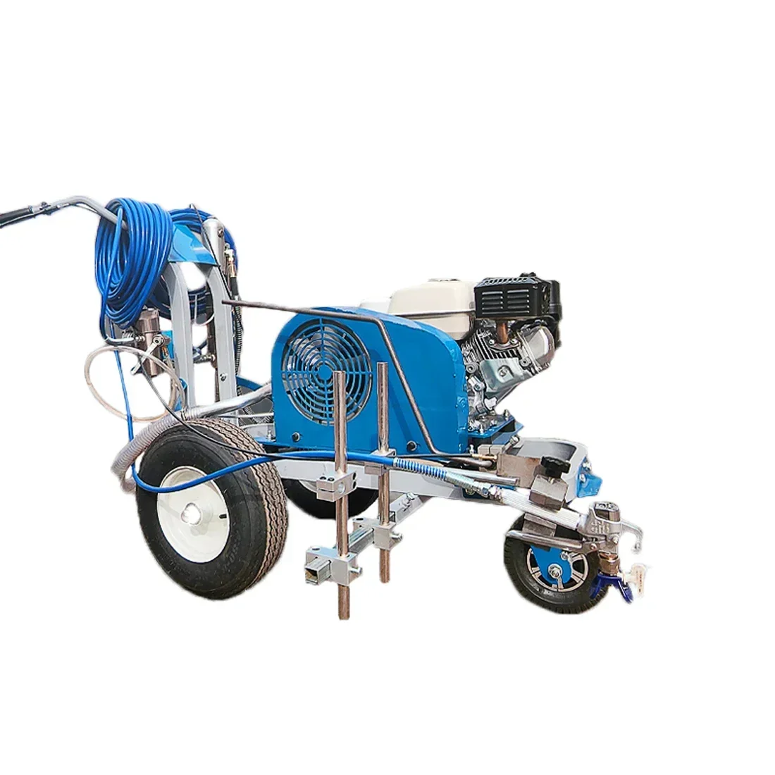 Hand-push Cold Spray Marking Machine Single And Double Gun Parking Lot Road Community Marking Car